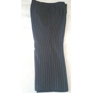 2/$40 Kings Court Comfort Waist Black Pants 44